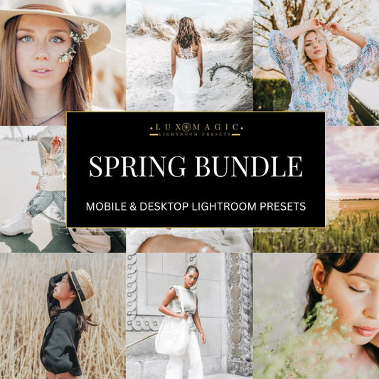 30 Spring Vibes Preset Bundle | Mini Guide Kit
